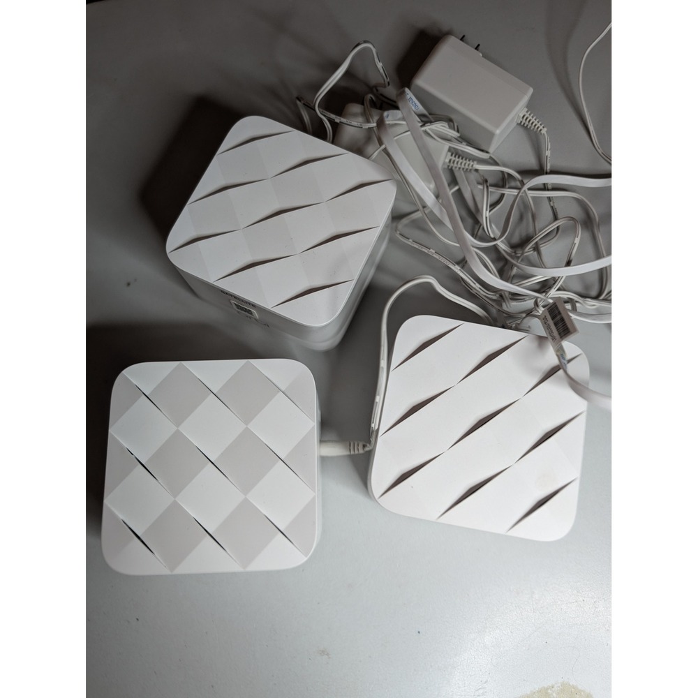 Netgear Orbi Mesh WiFi System RBR10 Router 2 RBS10 Satellites Pack UNTESTED - Picture 11 of 12